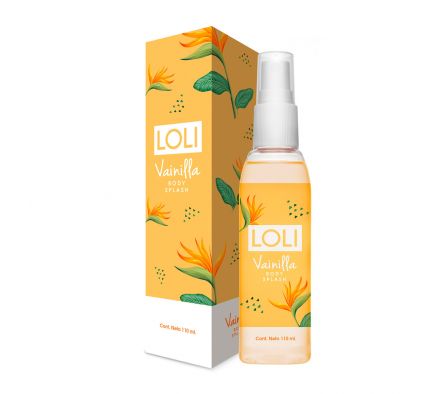LOLI ESTUCHE  B. SPLASH X 110 ML VANILLA