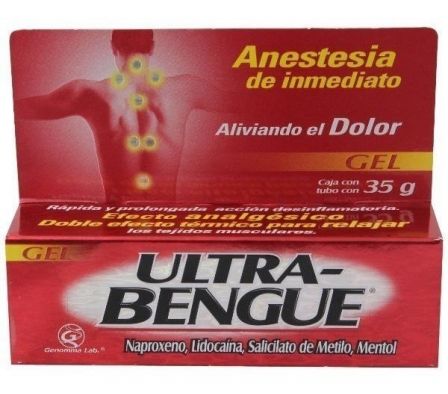 BENGUE ULTRA GEL X 35 GRAMOS