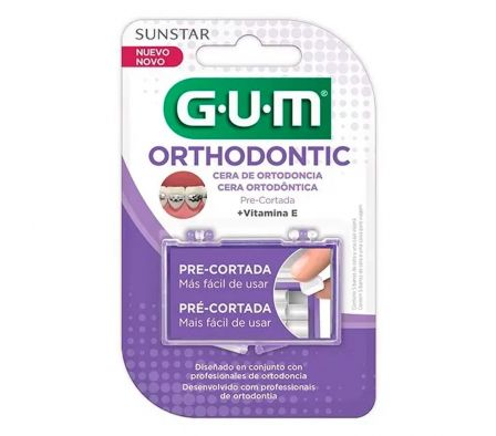 GUM CERA - CERA DE ORTODONCIA X 5 UNIDADES.