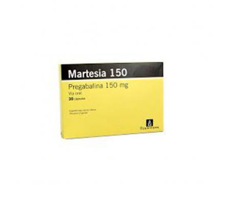 MARTESIA 150 MG  CAJA X 30 CAPS.