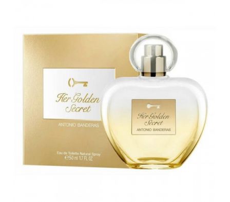 ANTONIO BANDERAS HER GOLDEN SECRT NEW  50ML