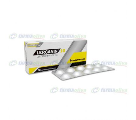 LERCANIN 10 MG CAJA X 30 COMP.