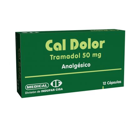 CAL DOLOR 50 MG CAJA X 12 CAPS.