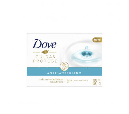 DOVE JABON ANTIBACTERIAL CUIDA Y PROTEGE  90 GR
