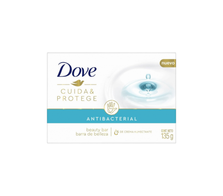 DOVE JABON CUIDA Y PROTEGE 135GR 48