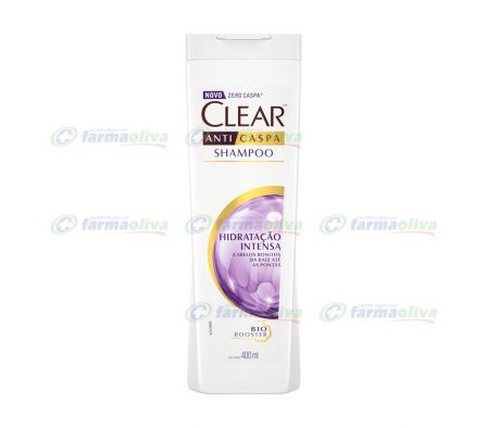 CLEAR WOMAN SHAMPOO ANTICASPA  HIDRATANTE  X 400ML