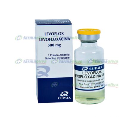 LEVOFLOX 500MG AMP.X 1 FCO. X 100 ML