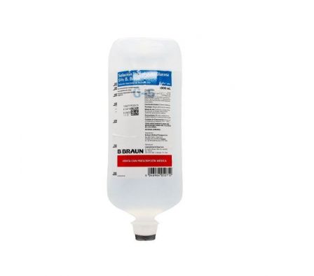 Suero glucosado 5% x 1000 ml Bbraum (Gaesa)