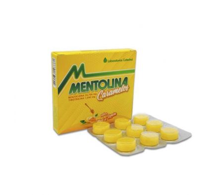 Mentolina Miel y Limon Caja x 9 caramelos