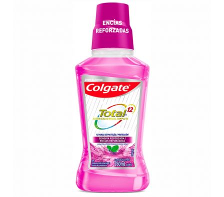 COLGATE ENJUAGE BUCAL TOTAL 12 X 250 ML ENCIAS SALUDABLES