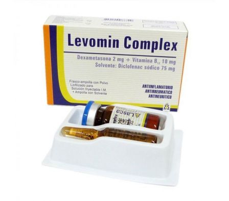 LEVOMIN COMPLEX 2MG ENDOV AMPOLLA X 1