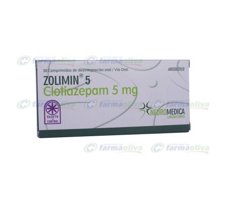 ZOLIMIN ODT 5 MG CAJA X 30 COMP.