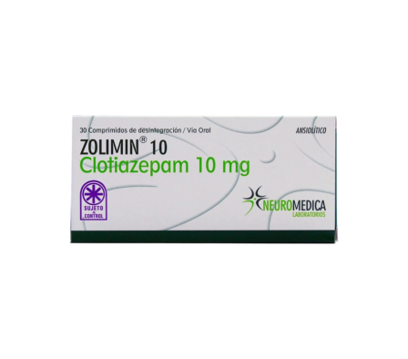 ZOLIMIN ODT 10 MG CAJA X 30 COMP.