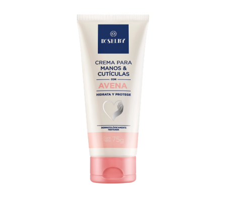 DR. SELBY CREMA P/ MANOS Y CUTICULAS CON AVENA 75 ML