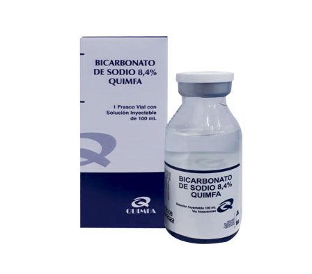 BICARBONATO DE SODIO 8,4% SOLUCION X 100 ML