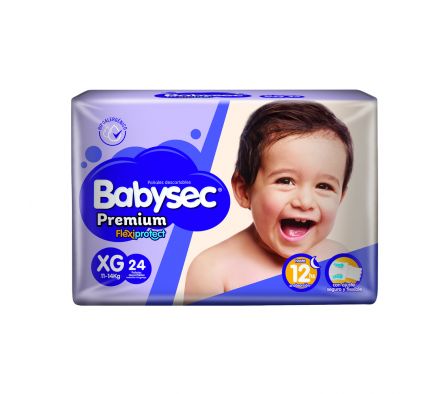 BABYSEC PAÑAL PREMIUM XG X24 UNIDADES