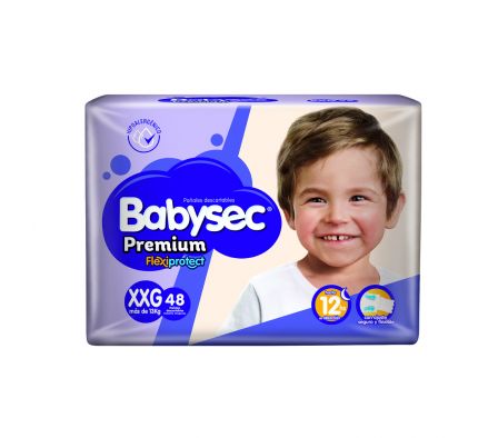 BABYSEC PAÑAL PREMIUM XXG X48 UNIDADES