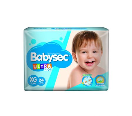 BABYSEC PAÑAL ULTRA XG X24 UNIDADES