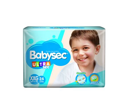 BABYSEC PAÑAL ULTRA XXG X24 UNIDADES
