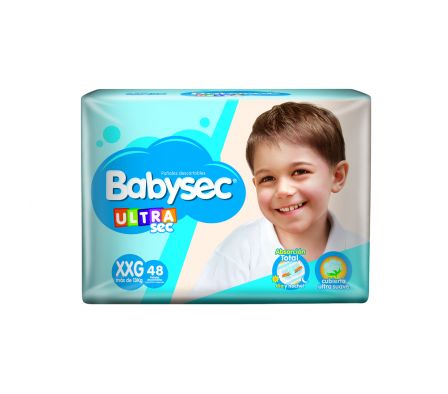 BABYSEC PAÑAL ULTRA XXG X48 UNIDADES