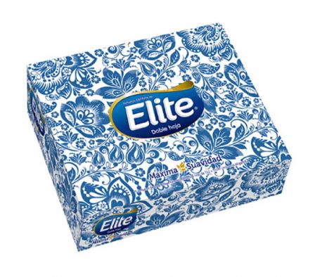 ELITE PAÑUELO FACIAL EXTRA SEDA X 75 UNID.