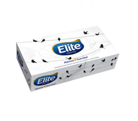 ELITE PANUELO FACIAL EXTRA SEDA X100 UNID.