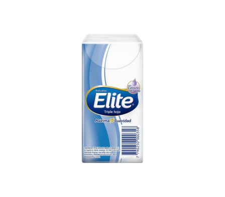 ELITE PANUELO DESECHABLE NEUTRO X UNID