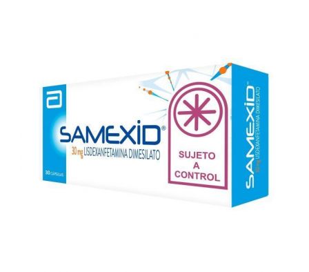 SAMEXID 30 MG.CAJA X 30 CAPS.