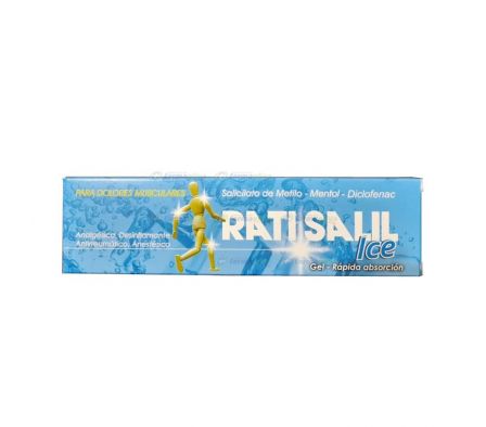 RATISALIL ICE CAJA X 40 GR.