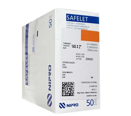 CATETER INTRAVENOSO 14 G - NIPRO-SUMED