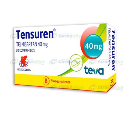 TENSUREN 40 MG CAJA X 30 COMP.
