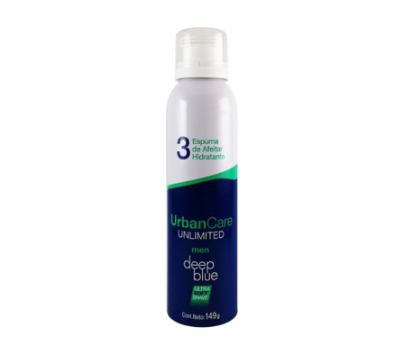 URBAN DEEP BLUE ESPUMA DE AFEITAR 149 GR