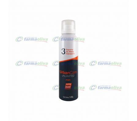URBAN UNLIMITED ESPUMA DE AFEITAR  149GR