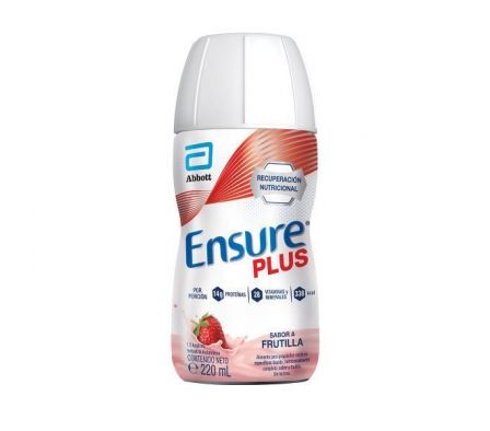 ENSURE PLUS FRUTILLA X 220 ML