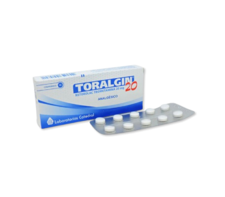 TORALGIN 20MG Blister x10 COMP.