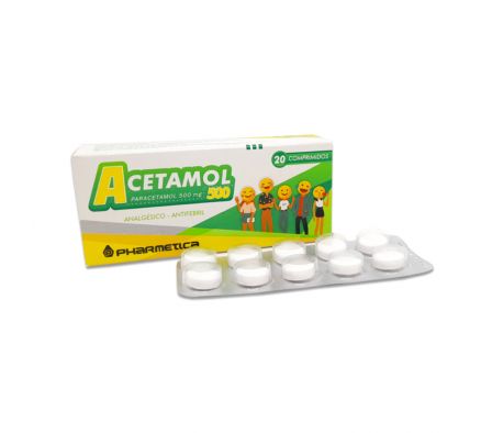ACETAMOL 500 MG. BLISTER X 10 COMP. (10 )