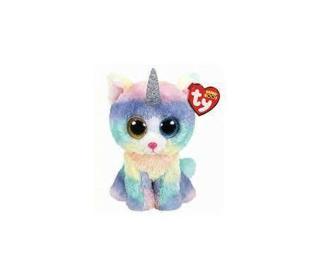 TY BEANIE BOOS HEATHER GATO GRANDE