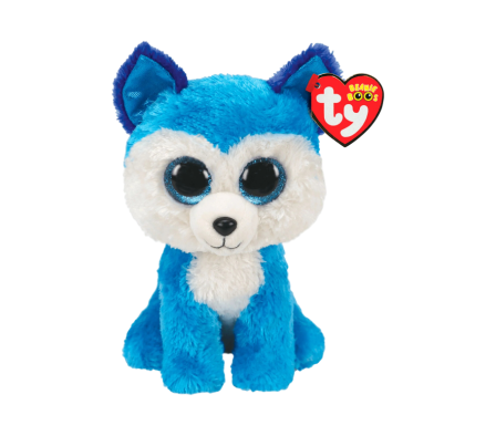 TY BEANIE BOOS PRINCE HUSKY AZUL