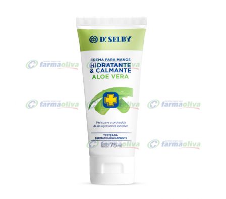 DR. SELBY CREMA P/ MANOS Y CUTICULAS CON ALOE VERA 75 ML