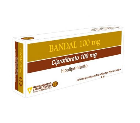 BANDAL 100MG CO-RV CAJA X 30