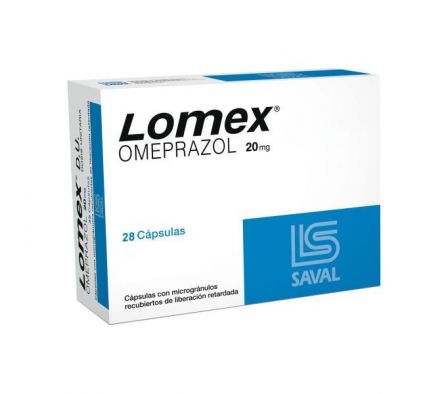 LOMEX 20 MG.CAJA X 28 CAPS