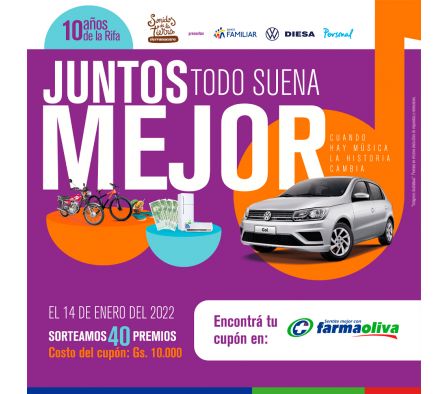 RIFA SONIDOS DE LA TIERRA
