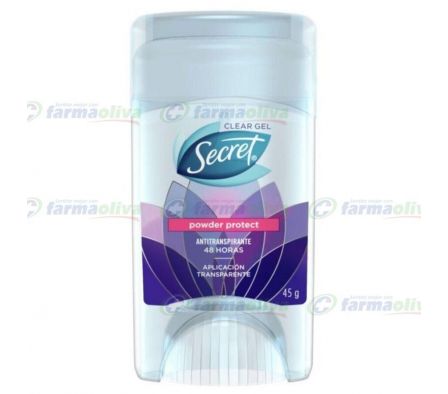 SECRET DEO CLEAR GEL POWDER PROTECT 45GR