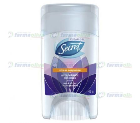 SECRET DEO CLEAR GEL STRESS RESPONSE 45GR