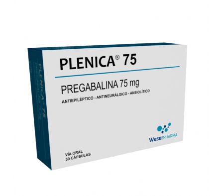PLENICA 75 MG X 30 CAPS.