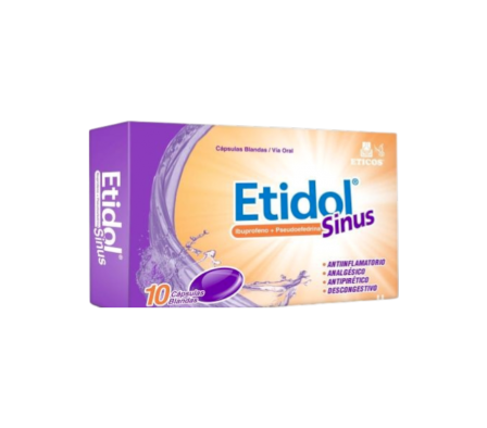 ETIDOL SINUS CAJA X 10 CAPS.