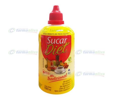 SUCAR DIET MIX TRADICIONAL GOTAS X 100 ML
