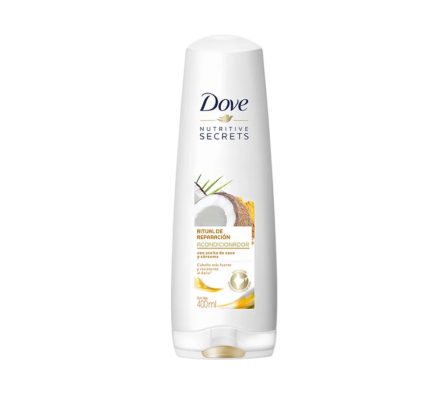 DOVE ACONDICIONADOR RITUAL DE REPARACION  COCO 400 ML
