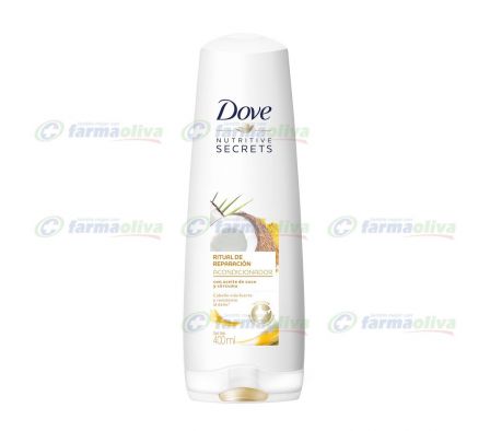 DOVE ACONDICIONADOR RITUAL DE REPARACION  COCO 400 ML