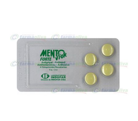Mentovick Forte Blistrer X 4 Comp.